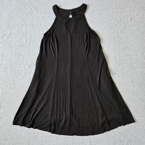 Torrid Women's Black Mini Super Soft Trapeze Dress Size 1 - Picture 1 of 5